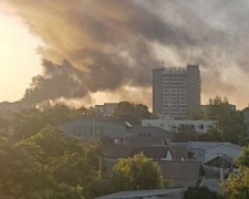 Частина окупованого міста Запорізької області продовжує залишатися без світла через пожежу на підстанції