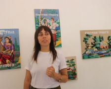 Жанна Кадирова подарує роботу з відомої серії Запорізькому обласному художньому музею