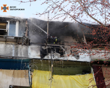 У Запоріжжі під час пожежі врятували чотирьох людей – відео