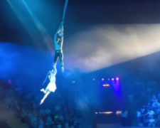 Зірвались з висоти під час виступу – у Запорізькому цирку повітряні акробати впали з п’яти метрів (відео)  