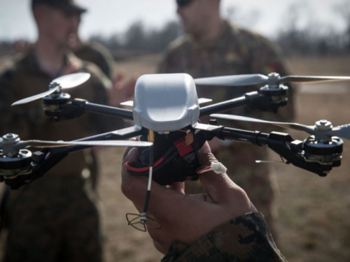 У Запорізькій області нацгвардійці знищили ворожі позиції за допомогою дрона - відео