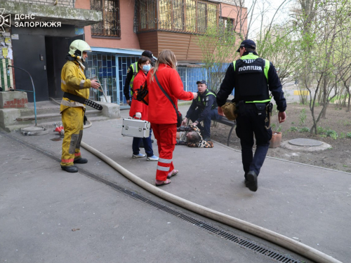 У Запоріжжі під час пожежі врятували жінку – що сталося (фото)