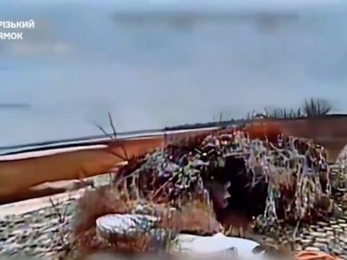 Прикордонники знищили замасковані позиції росіян на Запоріжжі – відео