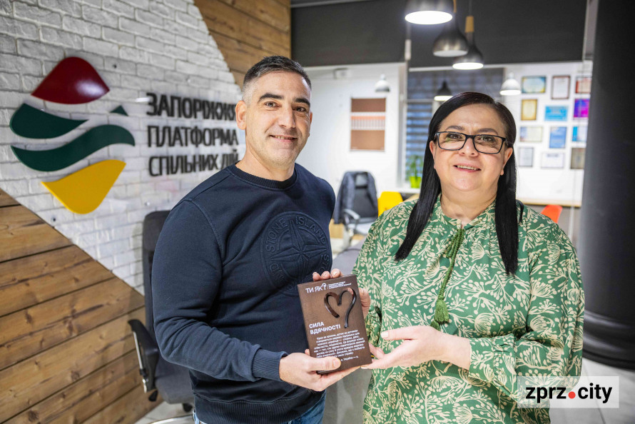 Рік партнерства і результатів — запорізька «Платформа спільних дій» отримала національну відзнаку за підтримку ветеранів