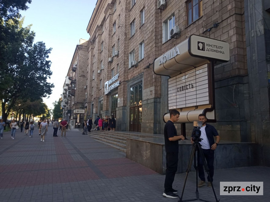 У кінотеатрі імені Довженка презентували фільм, знятий у Запоріжжі - фото