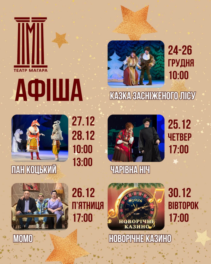 Морально відновлюємось - як культурно провести останні вихідні цього року, щоб вони запам'ятались