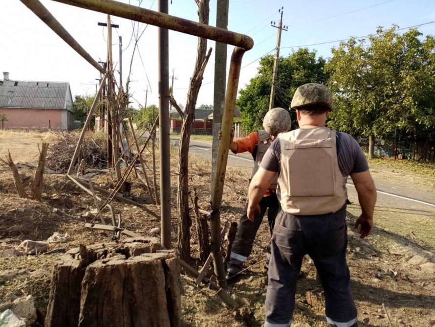 Полум’я з газогону здіймалось на кілька метрів - десятки жителів Запорізького району залишились без газу через атаку рф (фото)