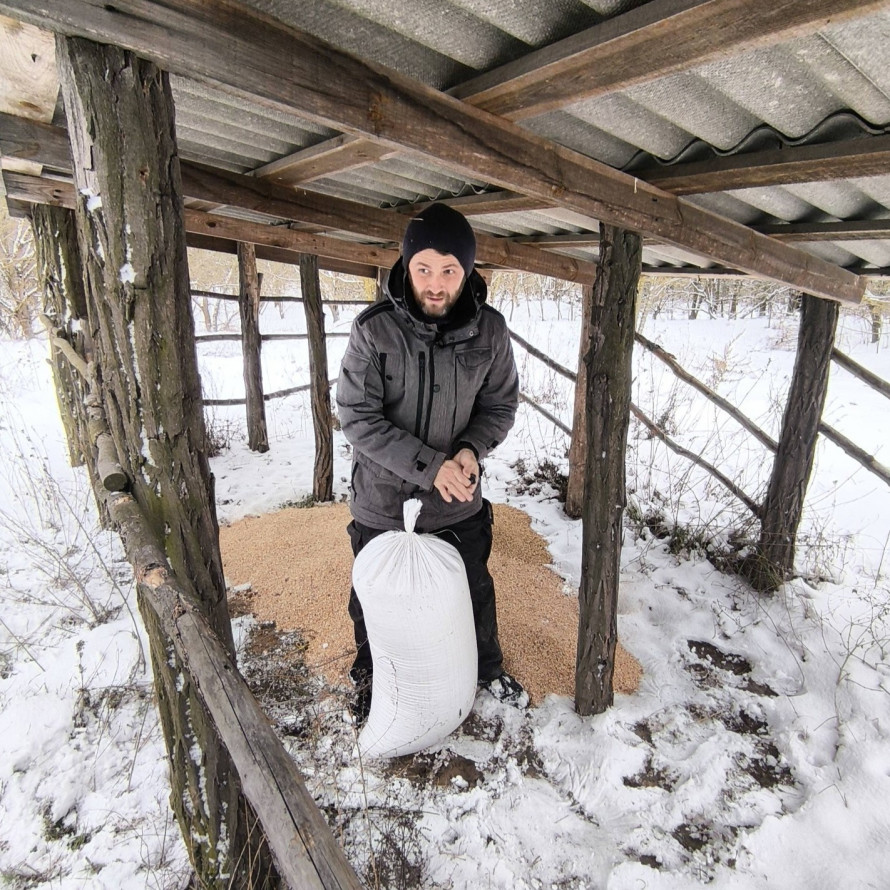 Дикі тварини Хортиці отримують допомогу – як у заповіднику підтримують звірів узимку (фото)