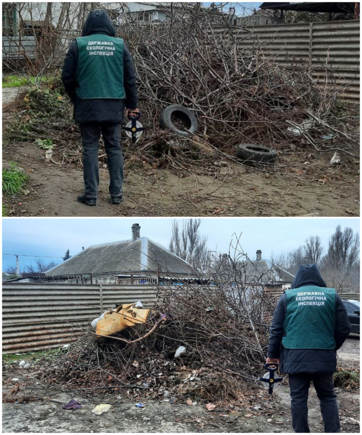 Сміття у дворах: у двох районах Запоріжжя екологи виявили незаконні звалища біля житлових будинків (фото)
