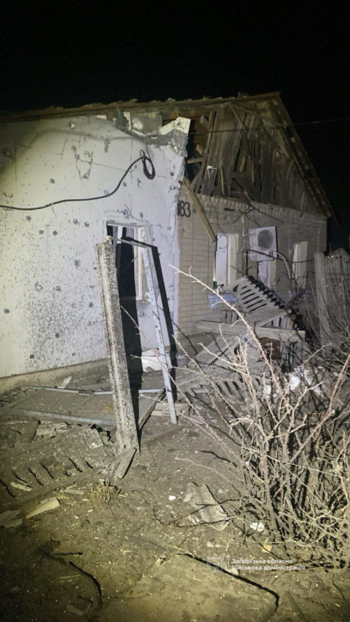 Ніч терору: в Запорізькій області внаслідок ворожих атак є загиблі та поранені (фото, відео)