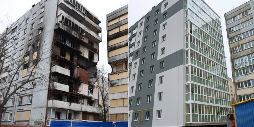 Повернення додому: у Запоріжжі мешканці отримали ключі від відновлених квартир (фото, відео)