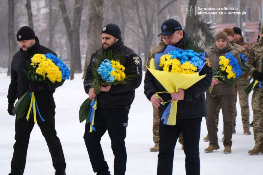 Єдність, що проростає пам’яттю: у Запоріжжі відзначили День Соборності України (фото)