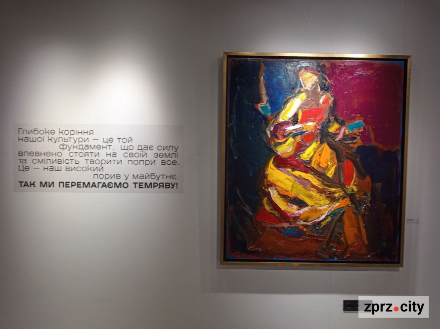 Київська художниця занурила запоріжців у магію кольору - фото