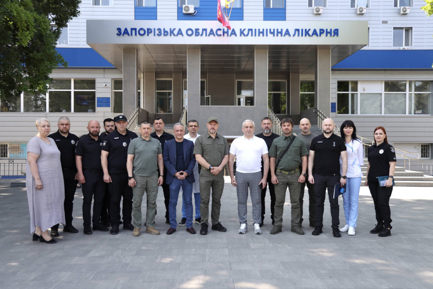 З турботою про тих, хто береже наш спокій - запорізька лікарня та поліція підписали меморандум про співпрацю