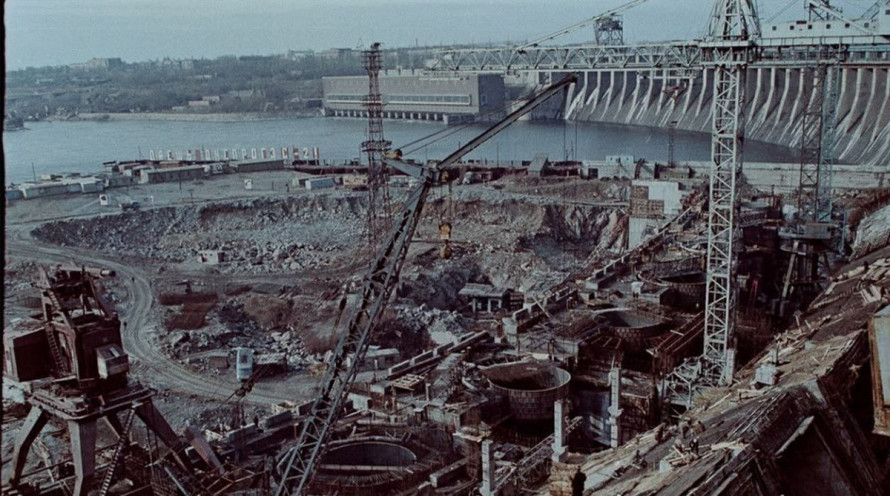 Запустили достроково: у Запоріжжі понад пів століття тому запрацював перший гідроагрегат Дніпрогес-2