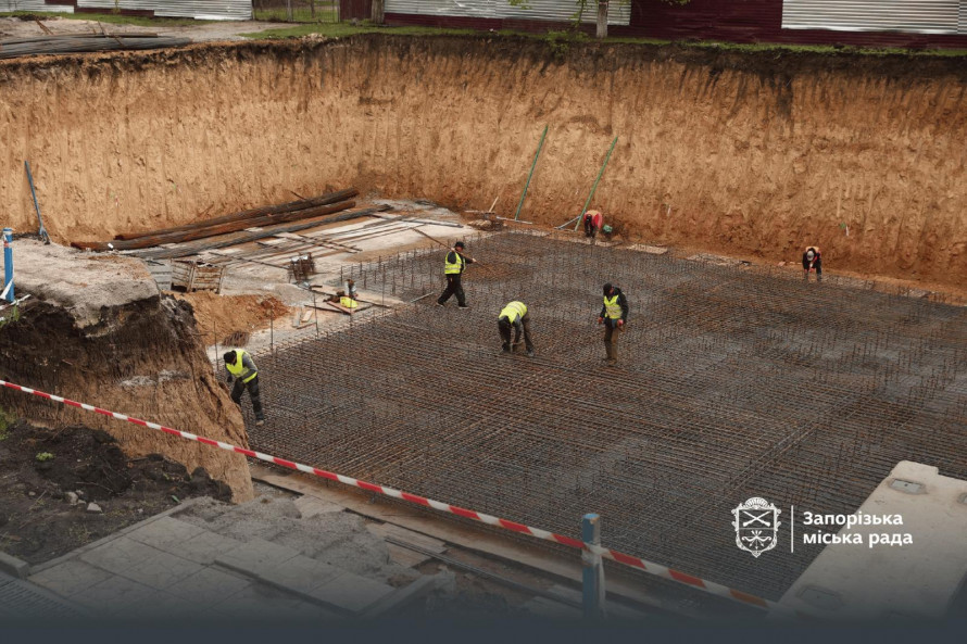 Підземний дитсадок у Запоріжжі: як просувається будівництво та коли запрацює - фото