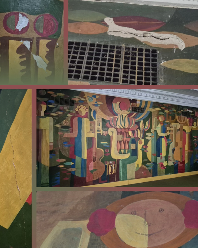 Відновили історію за два тижні — у Запоріжжі ожив занедбаний стінопис 70-х років (фото)