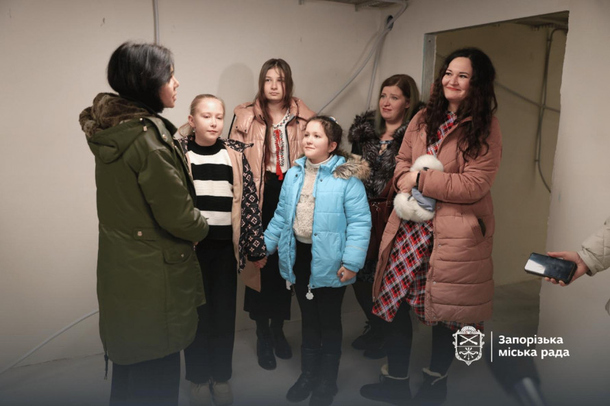 Безпечне навчання: у Запоріжжі ремонтують укриття гімназії — коли планують завершити (фото)