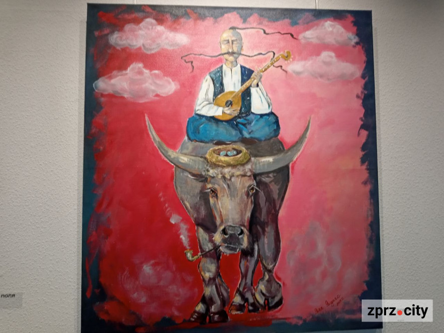 "Мені подобається цей образ загадковістю і містицизмом": у Запоріжжі відкрили сучасну виставку Мамаїв - фото