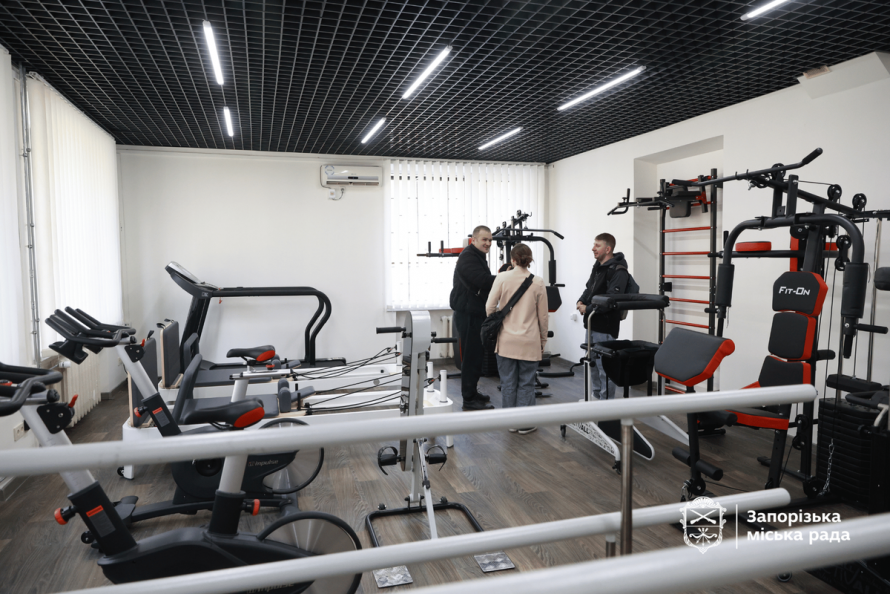 У Запоріжжі відкрили простір для ветеранів — сучасну залу облаштували у Хортицькому районі (фото)