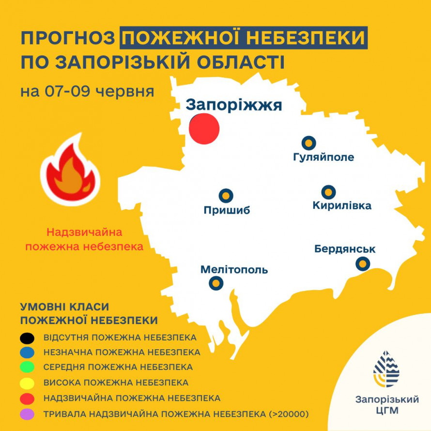 Пануватиме спека без краплі дощу – якої погоди чекати запоріжцям 7 та 8 червня