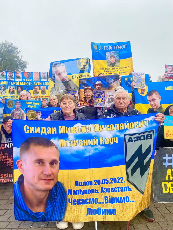 "Ми стали їхніми голосами": у Запоріжжі нагадують про військовополонених, які роками перебувають у неволі (фото)