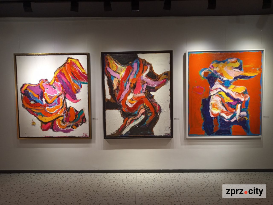 Київська художниця занурила запоріжців у магію кольору - фото