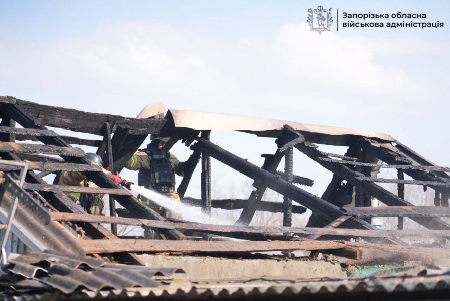 Росіяни атакували приватний сектор у Запоріжжі дронами: поранена жінка (фото)