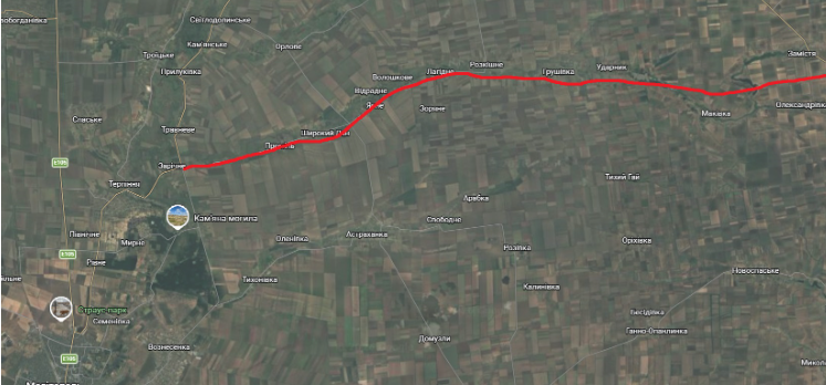 На ТОТ Запорізької області оупанти будують дорогу для військових потреб