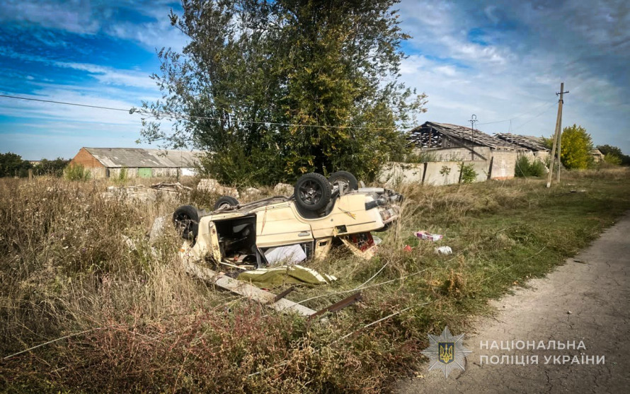 Пасажир загинув на місці: на Запоріжжі водій врізався у електроопору (фото)