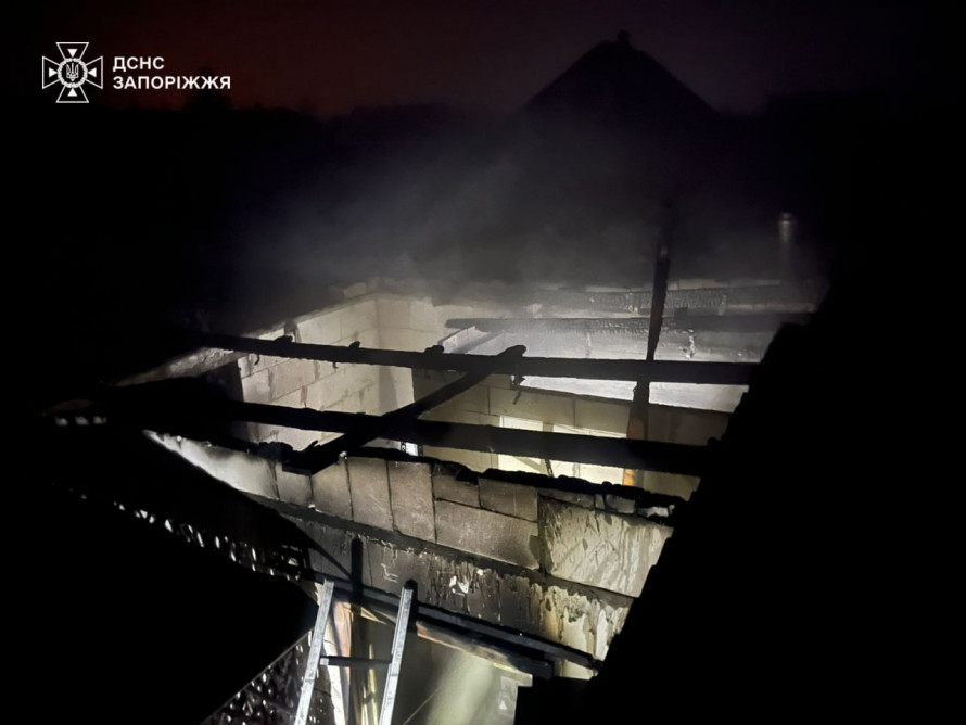 У Запорізькому районі горіла лазня - причина пожежі