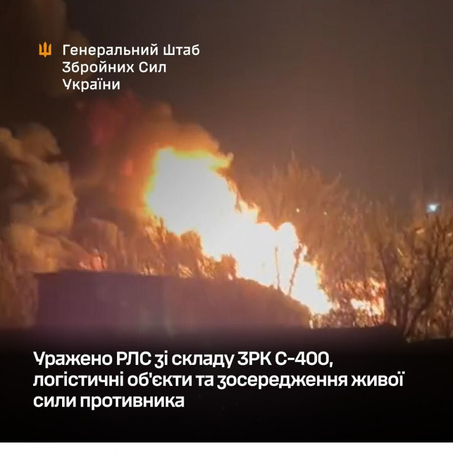 На Запорізькому напрямку Сили оборони знищили російську РЛС та склад боєприпасів