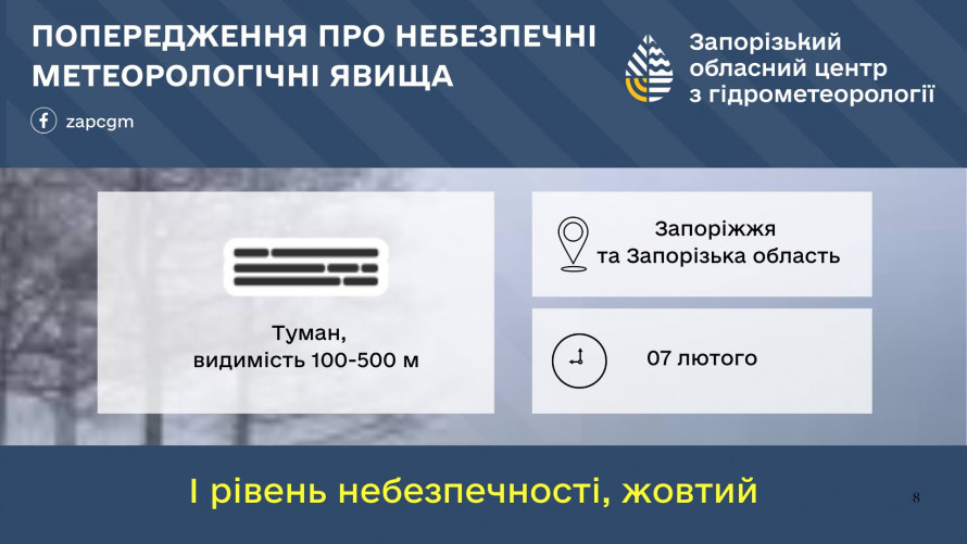 Вихідні у Запоріжжі будуть теплими, але не дуже комфортними - прогноз погоди