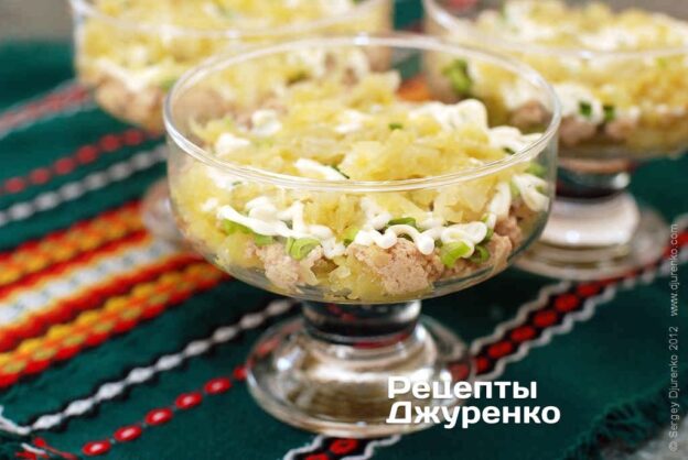 Готуємо салат з печінки тріски - від класичних варіантів до незвичайної подачі