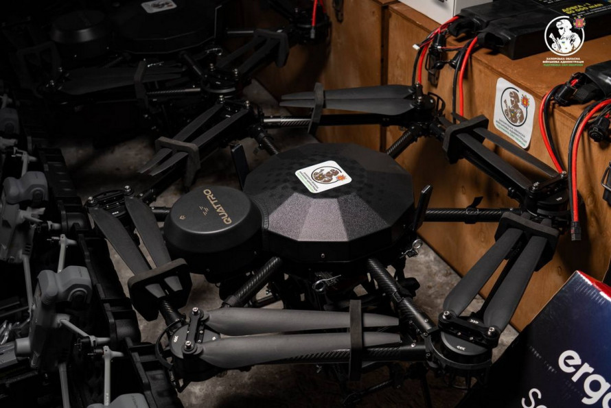 Запорізьким розвідникам передали нову техніку на 14 мільйонів гривень (фото, відео)