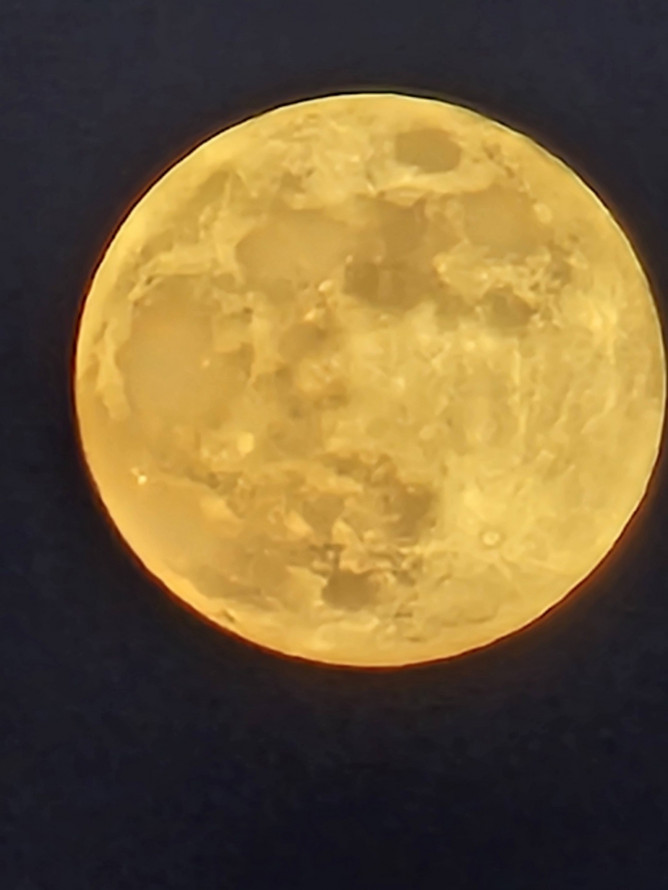 Неймовірно гарно - запоріжці поділились в соцмережах фото повні Сніжного місяця