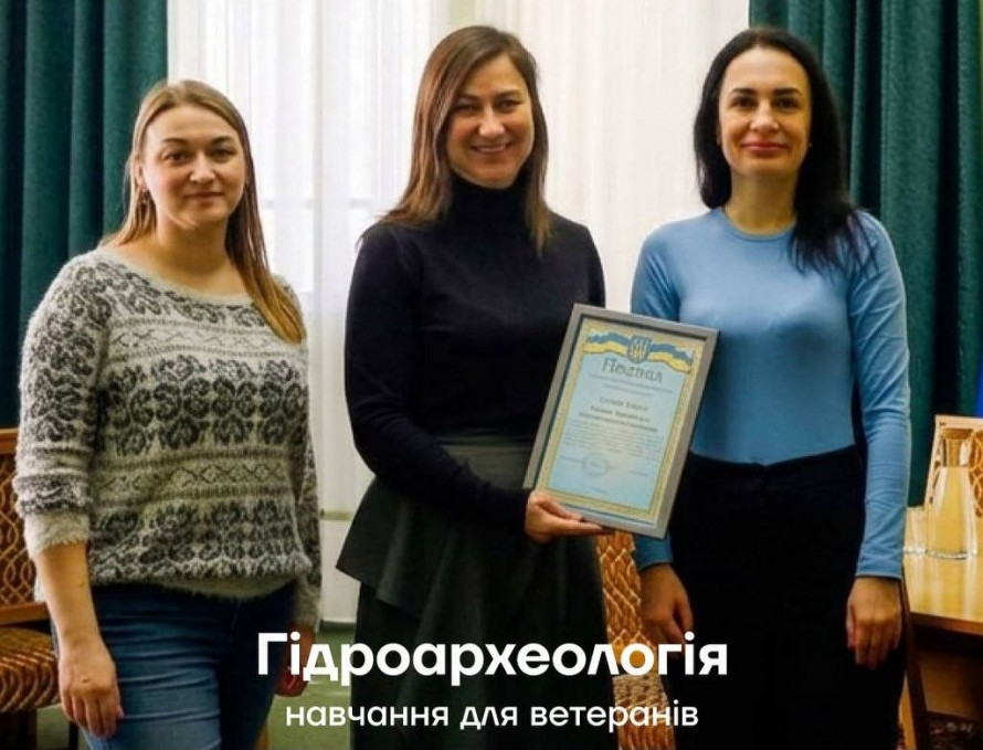 Дослідження історії під водою: у Запоріжжі організували навчальні курси для ветеранів