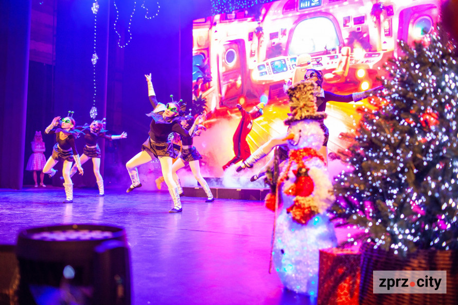 У Запоріжжі родини запоріжсталівців безкоштовно відвідали новорічні вистави