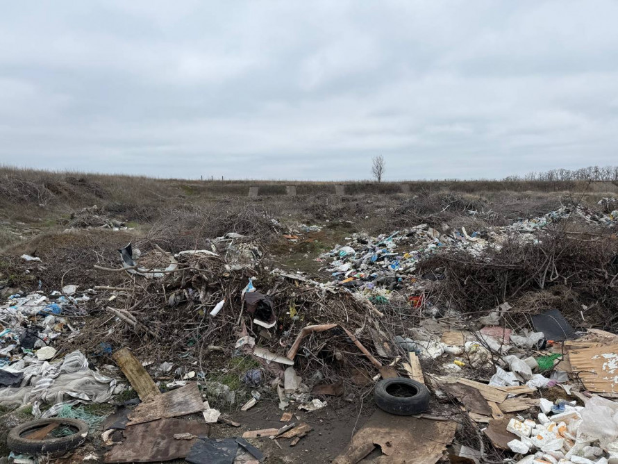 Відмовляються платити за вивіз відходів - у Михайлівській громаді на Запоріжжі з'являються незаконні сміттєзвалища (фото)