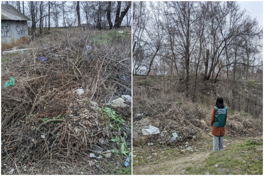Вулиця Чарівна потопає у смітті: в Запоріжжі поблизу річки виявили смітник з підвищеною небезпекою для довкілля (фото)