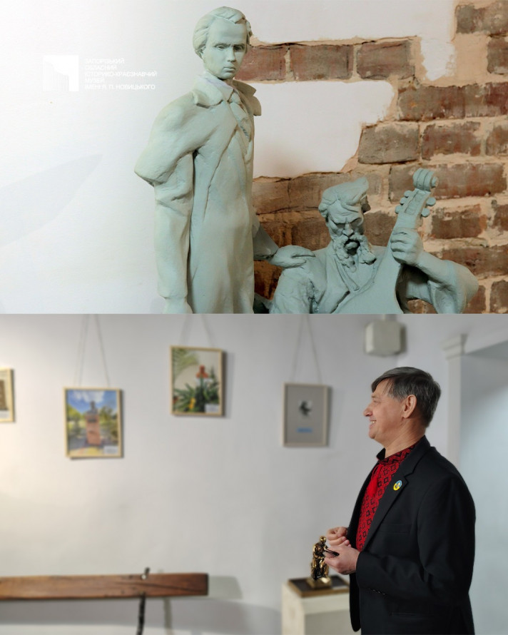 Захоплення Шевченком: у запорізькому музеї відкрили виставку колекціонера-рекордсмена