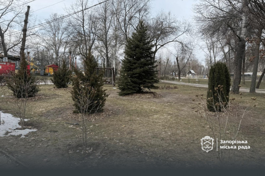 Як виглядає улюблений парк запоріжців взимку - фото