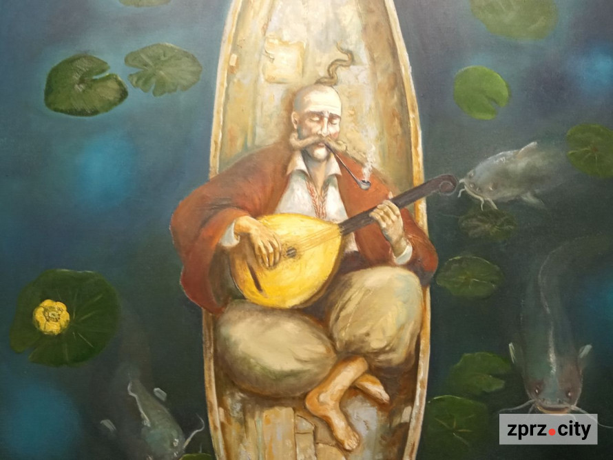 "Мені подобається цей образ загадковістю і містицизмом": у Запоріжжі відкрили сучасну виставку Мамаїв - фото