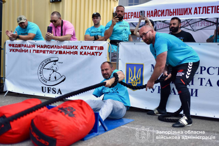 "У мене було два головних суперника": борець із Мелітополя став абсолютним чемпіоном України з богатирського багатоборства