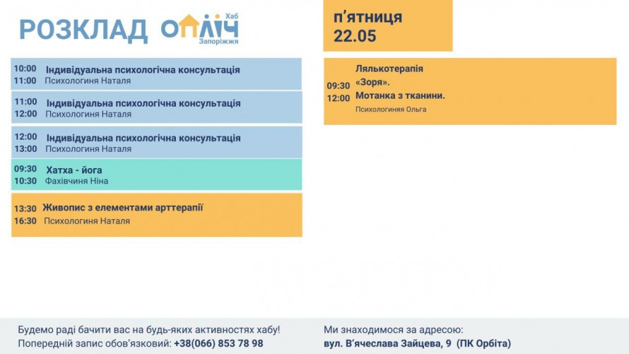 Через дотик і творчість: у запорізькому ком’юніті-центрі «Опліч Хаб» провели арттерапію для батьків і дітей