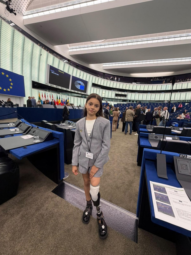 Саша Паскаль виступила в Європарламенті: Урсула фон дер Ляєн розповіла про її «Танець свободи»