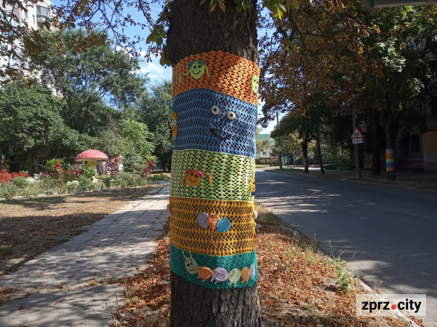 Мухомор бажань, черепаха та дерева у "светрах": де у Запоріжжі побачити незвичайну локацію (фото)
