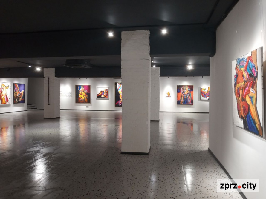 Київська художниця занурила запоріжців у магію кольору - фото