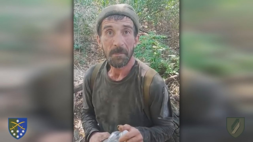 Помахав «ганчіркою» і потрапив у полон - на Запоріжжі воїни ЗСУ зіпсували «переможну картинку» окупантів (відео)