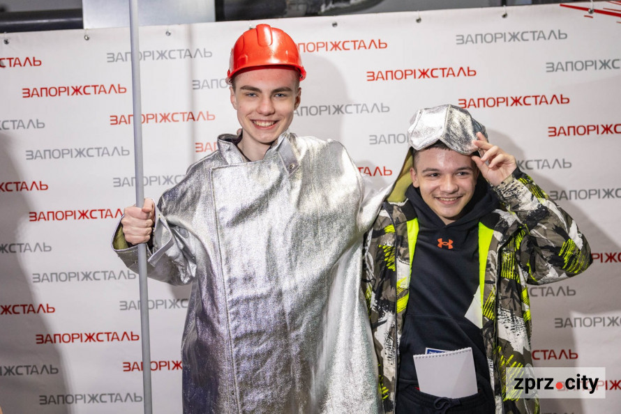 Запоріжсталь презентував можливості для професійного розвитку молоді у металургії